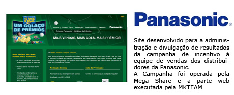 Panasonic - Campanha de Incentivo